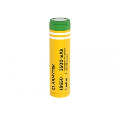Аккумулятор Armytek 18650 Li-Ion 3500 мАч (защищенный) в Калининграде