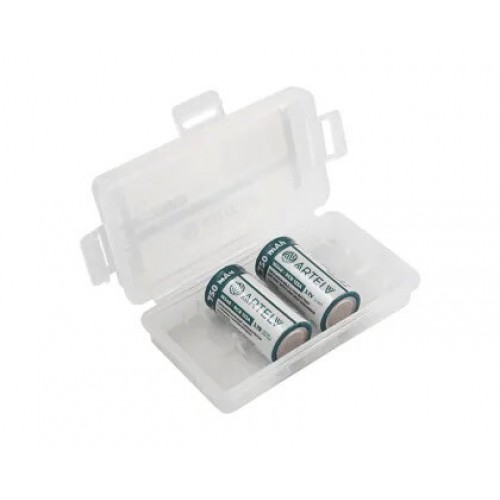 Аккумуляторные батареи RCR123 ARTELV 3.7V Li-Ion 750 mAh в Калининграде