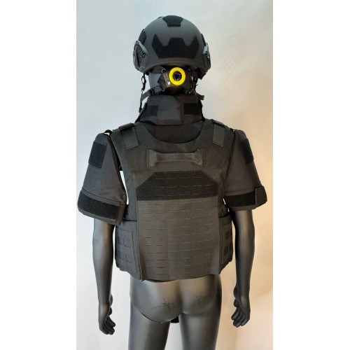 Бронежилет разгрузочный UNIVERSAL ARMOR в Калининграде (СВМПЭ + бронеплиты Бр5 класса) черный