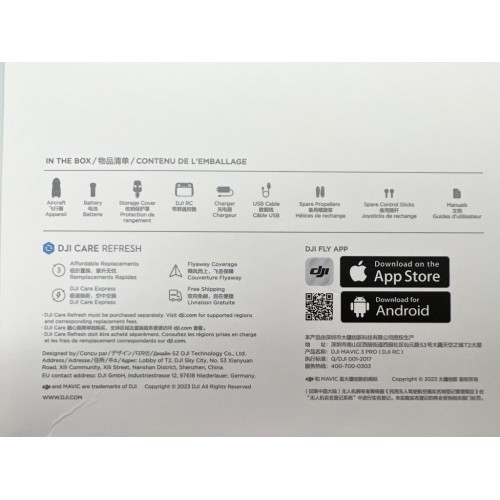 Квадрокоптер DJI Mavic 3 Pro в Калининграде с пультом DJI RC