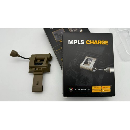 Нашлемный тактический фонарь MPLS Charge аккумуляторный в Калининграде