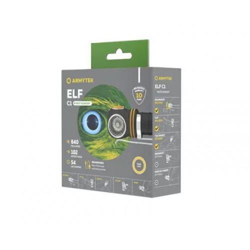Мультифонарь Armytek ELF C1 Micro USB (теплый свет) в Калининграде