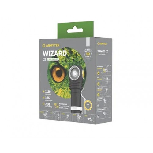 Мультифонарь Armytek Wizard C2 Magnet USB (теплый свет) в Калининграде