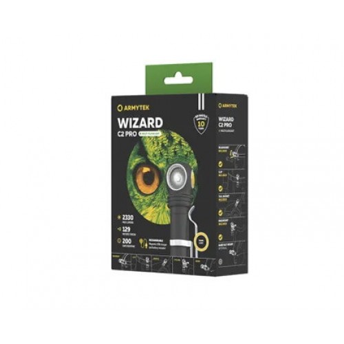 Мультифонарь Armytek Wizard C2 Pro Magnet USB (теплый свет) в Калининграде