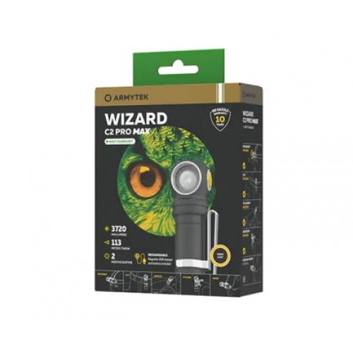 Мультифонарь Armytek Wizard C2 Pro Max Magnet USB (теплый свет) в Калининграде