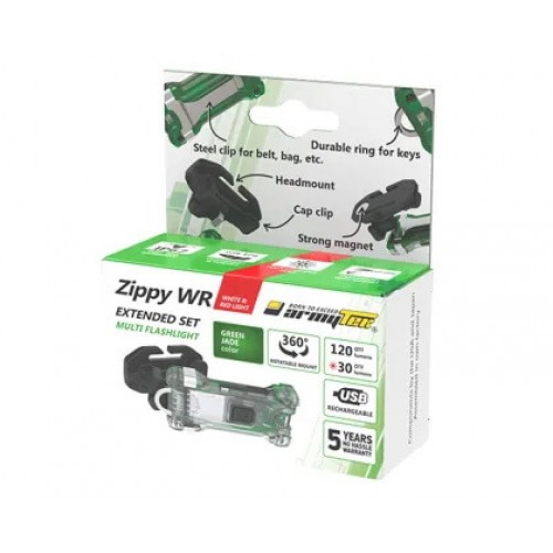 Наключный фонарь Armytek Zippy Extended Set WR (Green Jade) в Калининграде