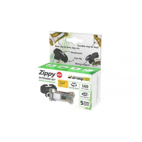Наключный фонарь Armytek Zippy Extended Set (Yellow Amber) в Калининграде