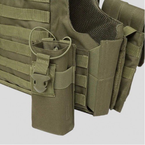 Тактический разгрузочный жилет «5 / пять карманов» с подсумками Tactical Molle Plate Carrier для съемных бронепластин в Калининграде
